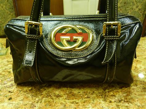 black.gucci purse|authentic black Gucci purse.